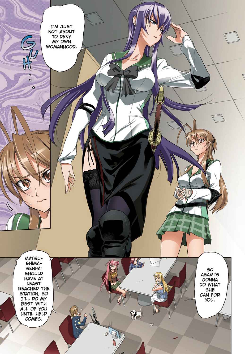 High School of the Dead - Full Color Edition Chap 5 - Next Chap 6