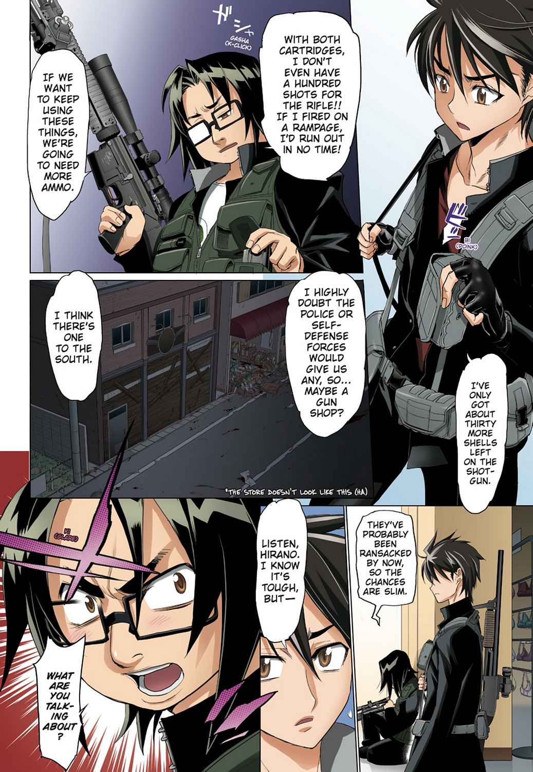 High School of the Dead - Full Color Edition Chap 5 - Next Chap 6