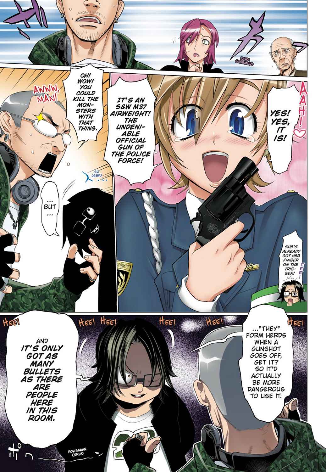 High School of the Dead - Full Color Edition Chap 5 - Next Chap 6