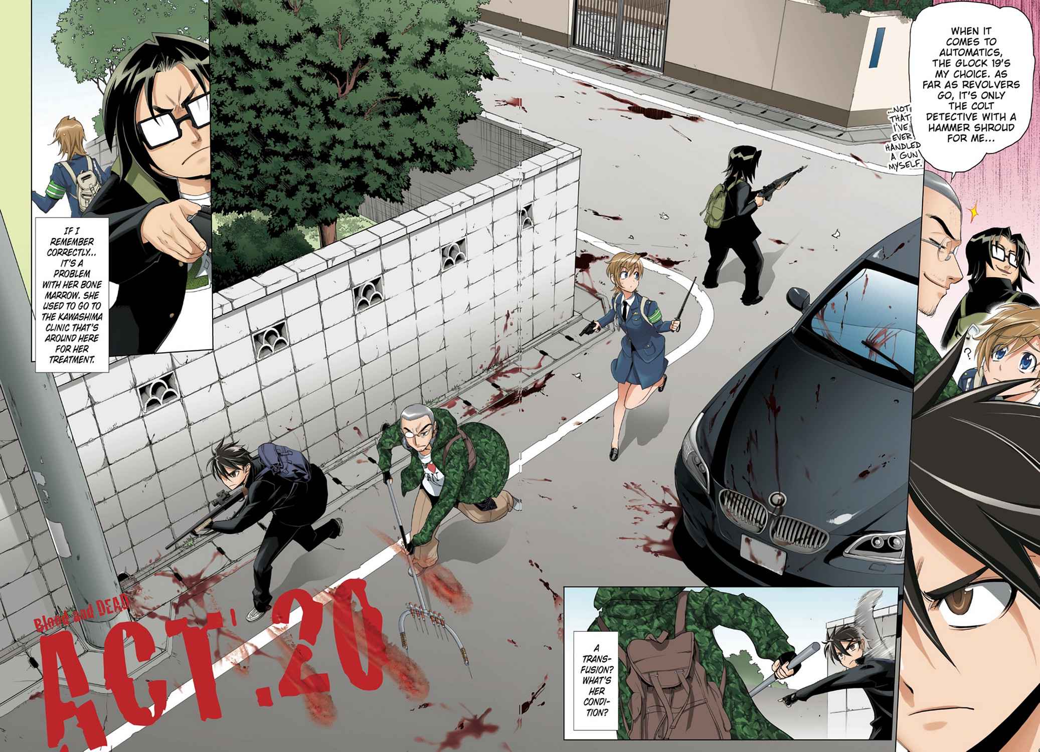 High School of the Dead - Full Color Edition Chap 5 - Next Chap 6