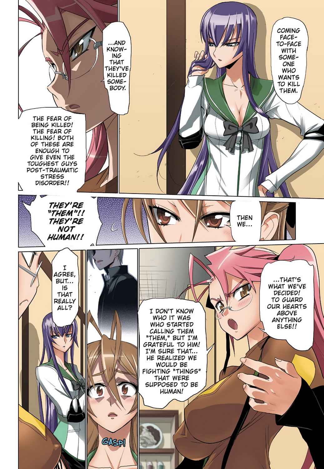 High School of the Dead - Full Color Edition Chap 5 - Next Chap 6