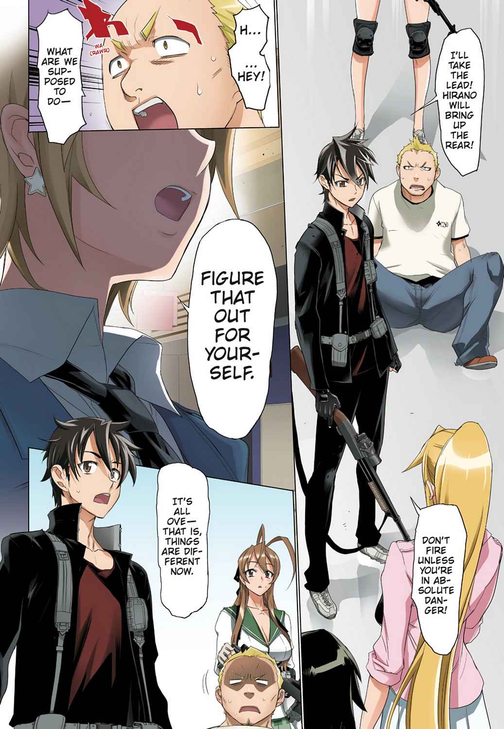 High School of the Dead - Full Color Edition Chap 6 - Next Chap 7