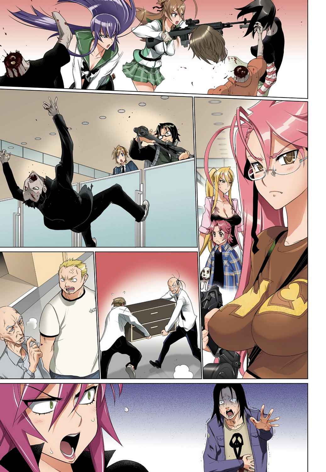 High School of the Dead - Full Color Edition Chap 6 - Next Chap 7