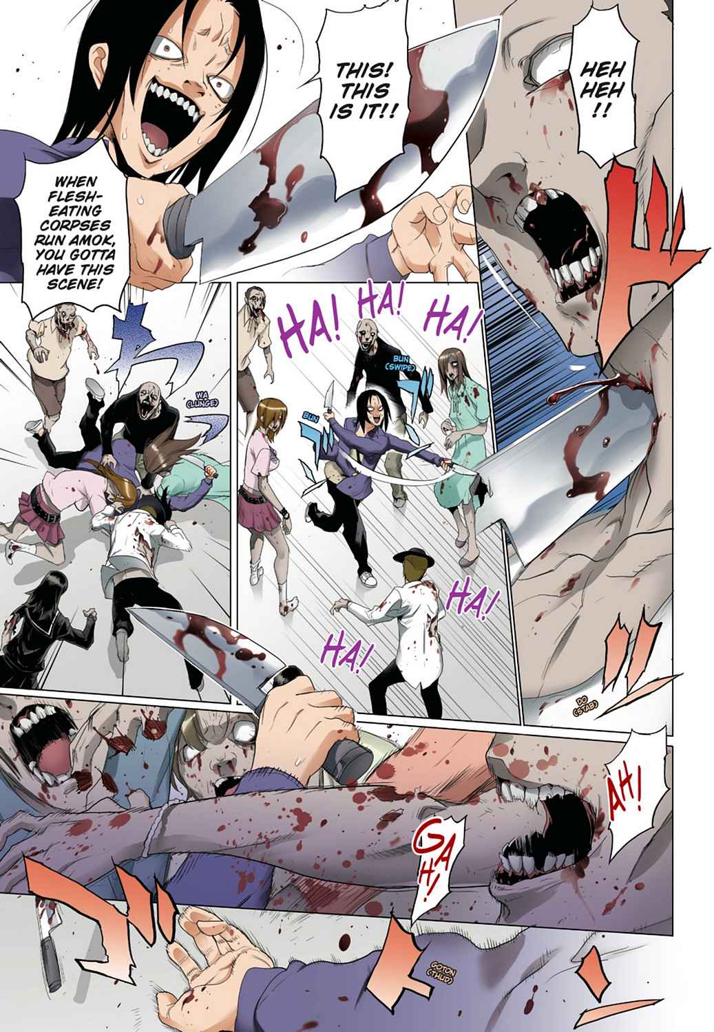 High School of the Dead - Full Color Edition Chap 6 - Next Chap 7