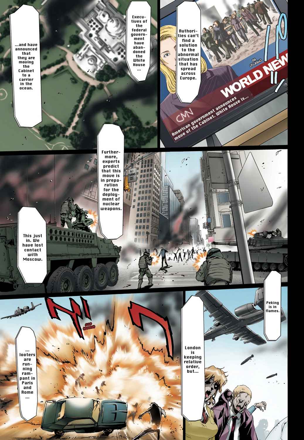 High School of the Dead - Full Color Edition Chap 1 - Next Chap 2