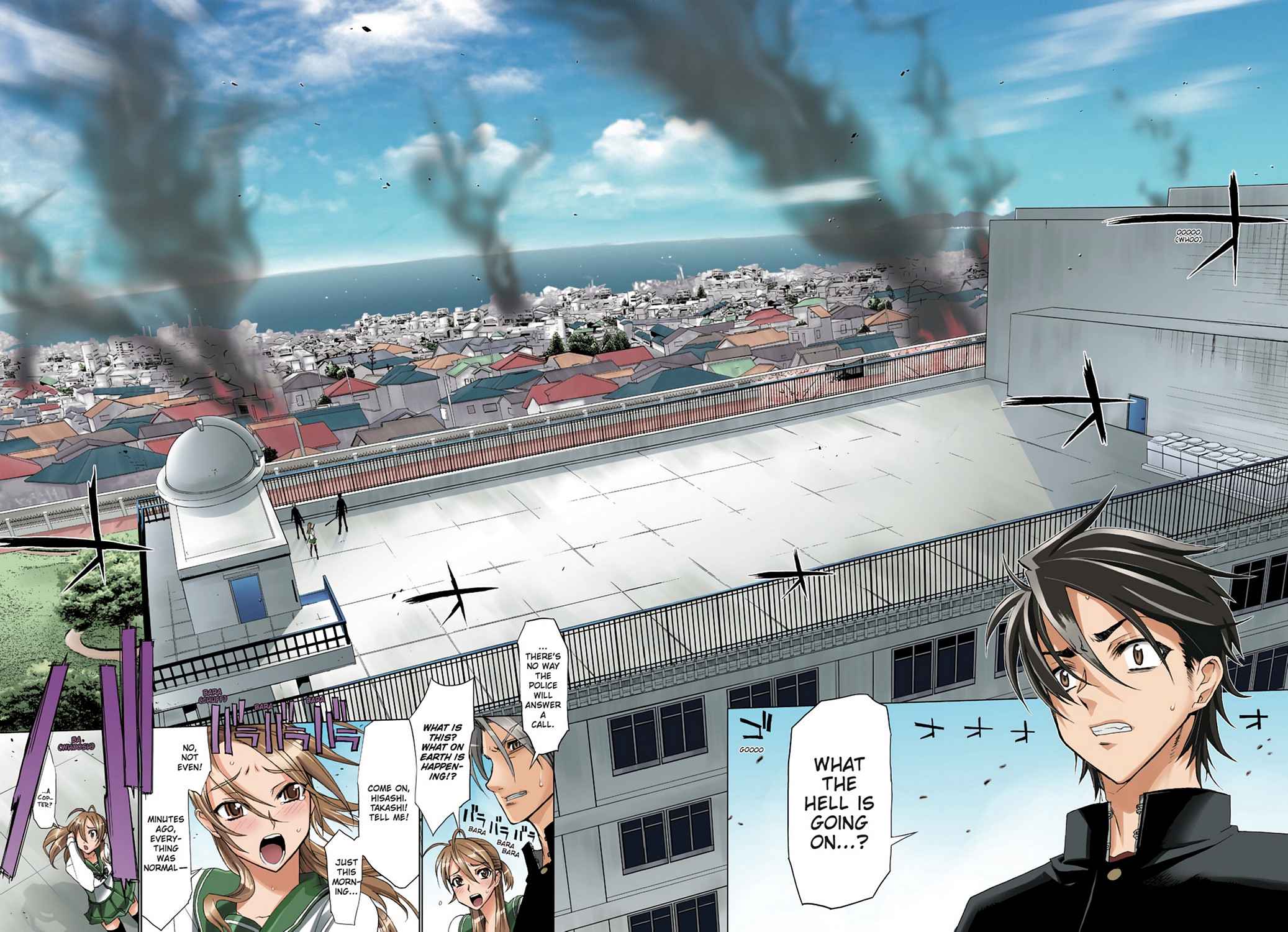 High School of the Dead - Full Color Edition Chap 1 - Next Chap 2