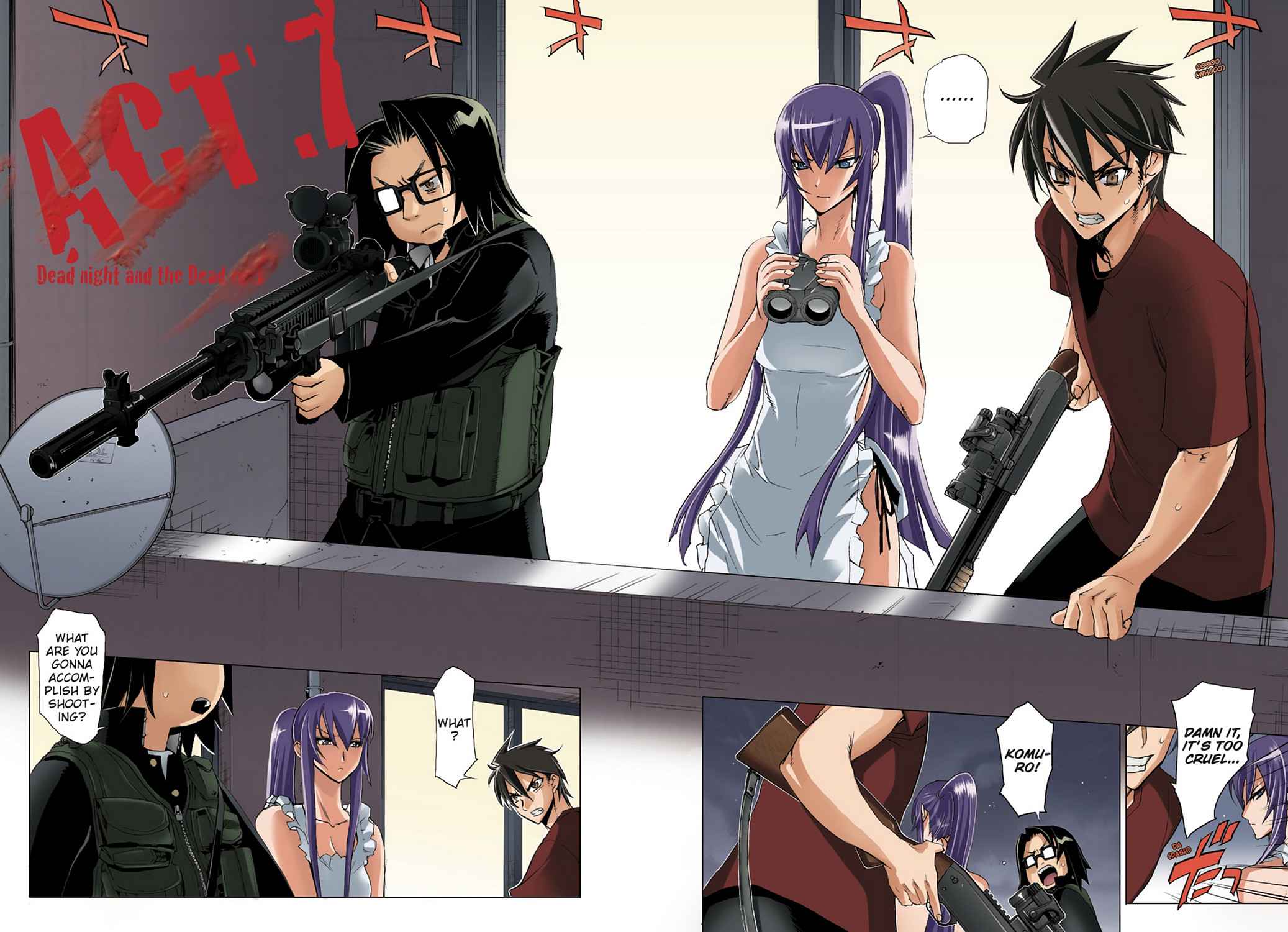 High School of the Dead - Full Color Edition Chap 2 - Next Chap 3