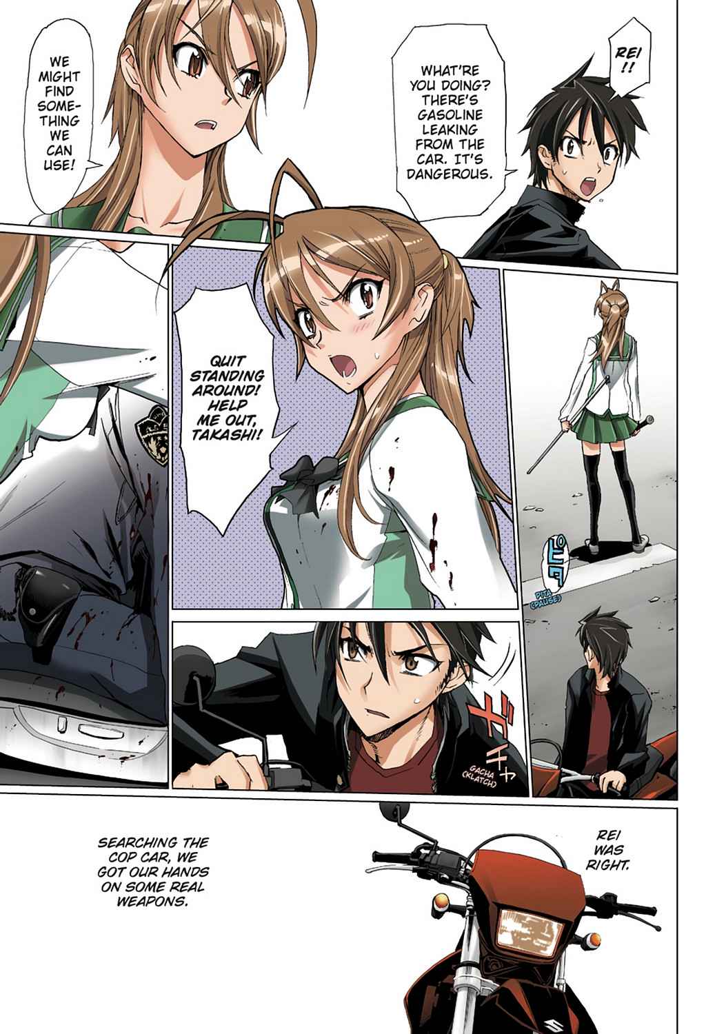 High School of the Dead - Full Color Edition Chap 2 - Next Chap 3