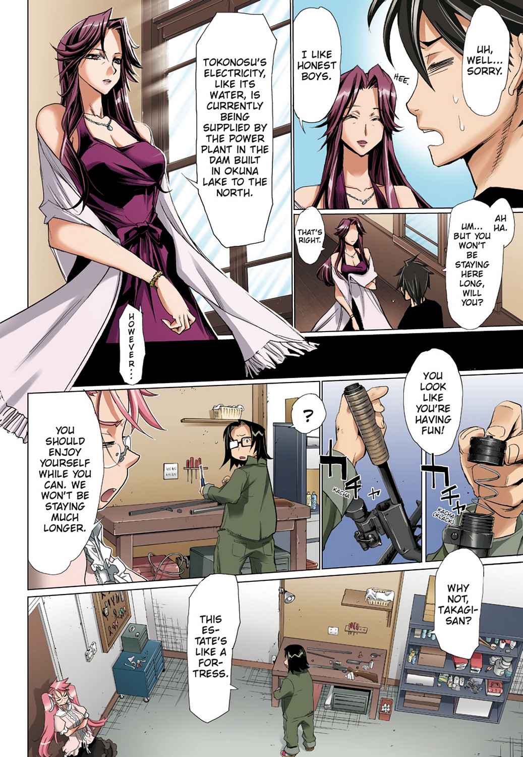 High School of the Dead - Full Color Edition Chap 3 - Next Chap 4