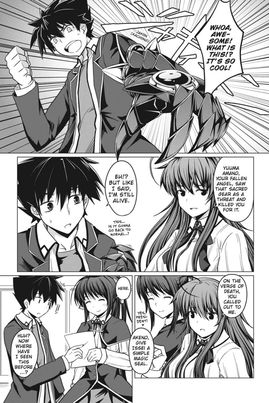 High School DxD Chap 2 - Next Chap 3