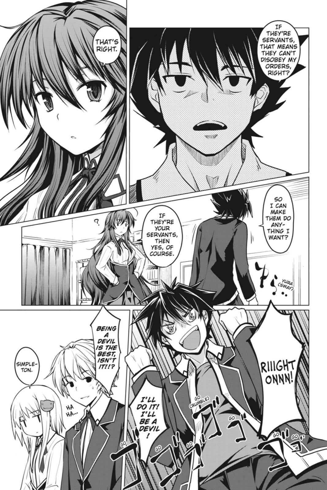 High School DxD Chap 2 - Next Chap 3
