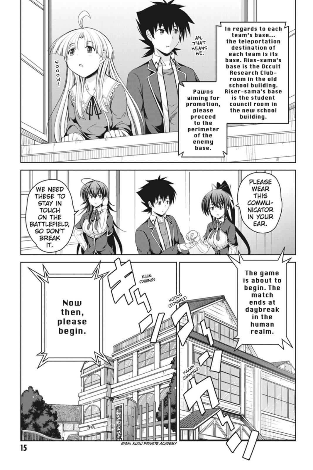 High School DxD Chap 17 - Next Chap 18