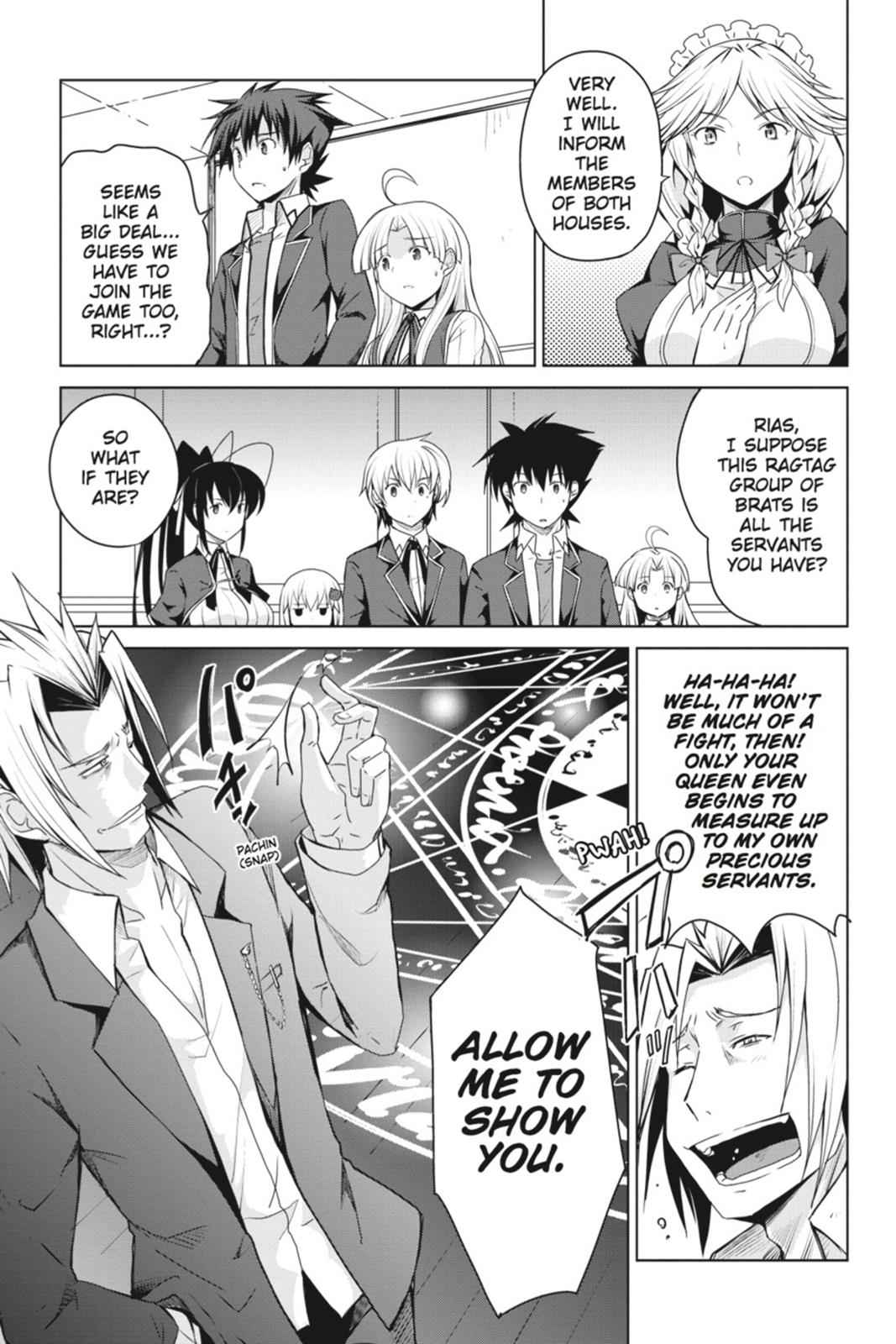 High School DxD Chap 14 - Next Chap 15