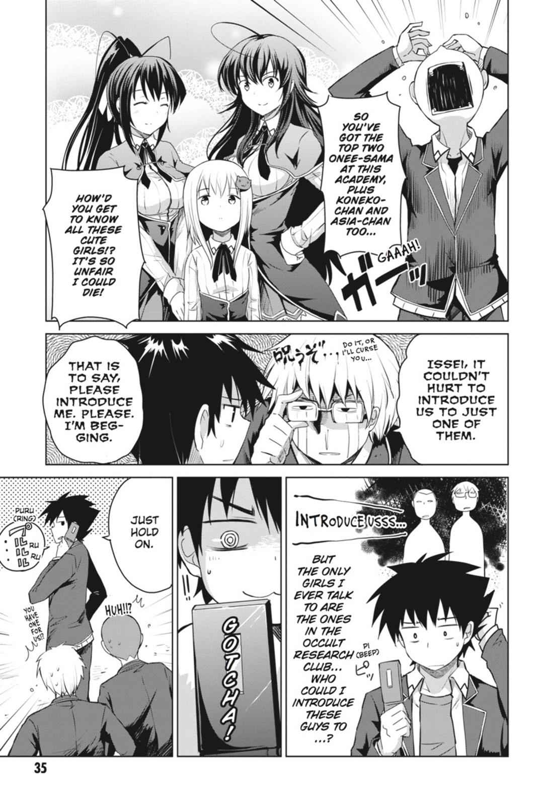 High School DxD Chap 12 - Next Chap 13