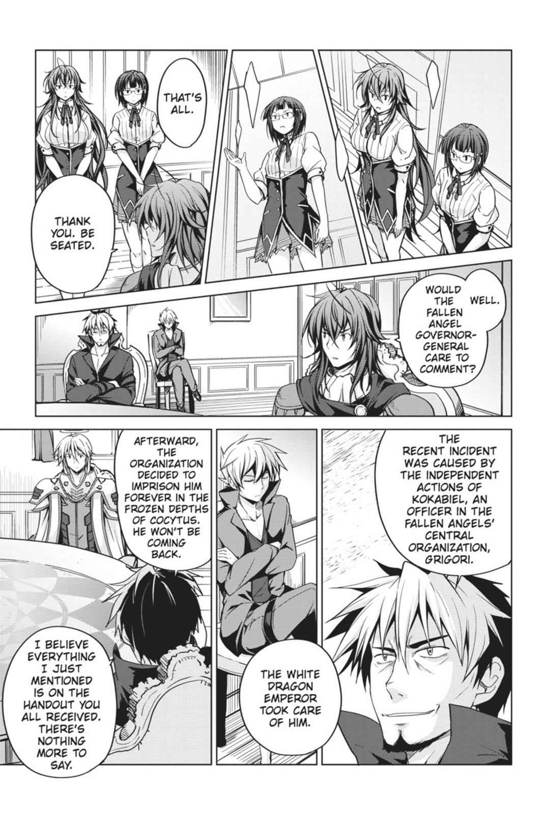 High School DxD Chap 44 - Next Chap 45