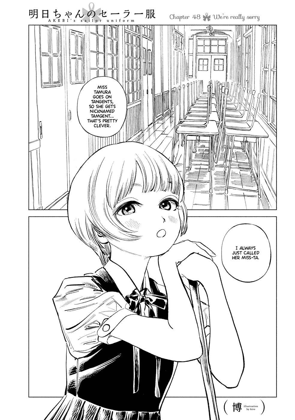 Akebi-chan no Sailor Fuku Chap 48 - Next Chap 49