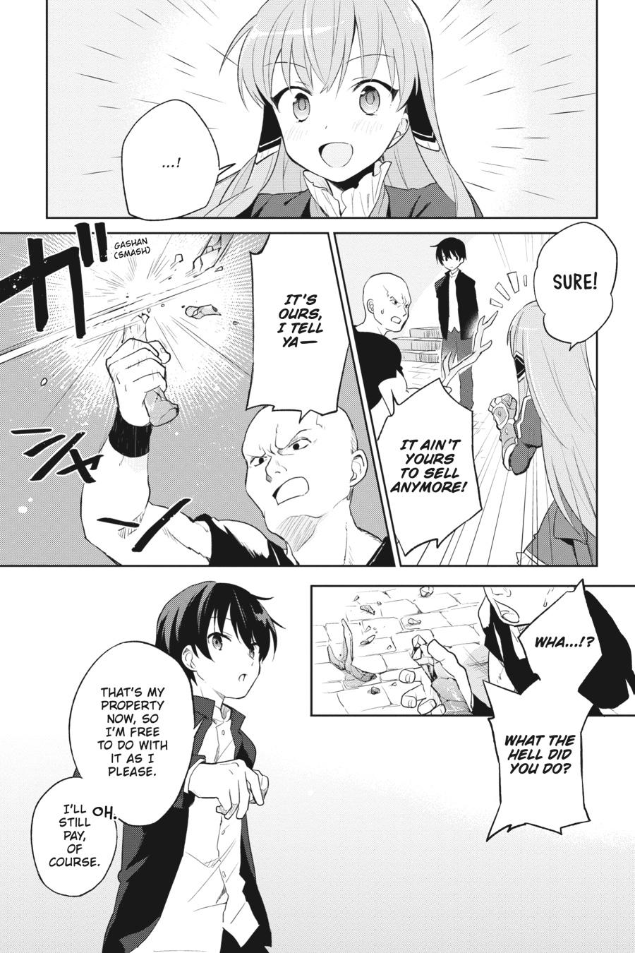 In Another World With My Smartphone Chap 1 - Next Chap 2
