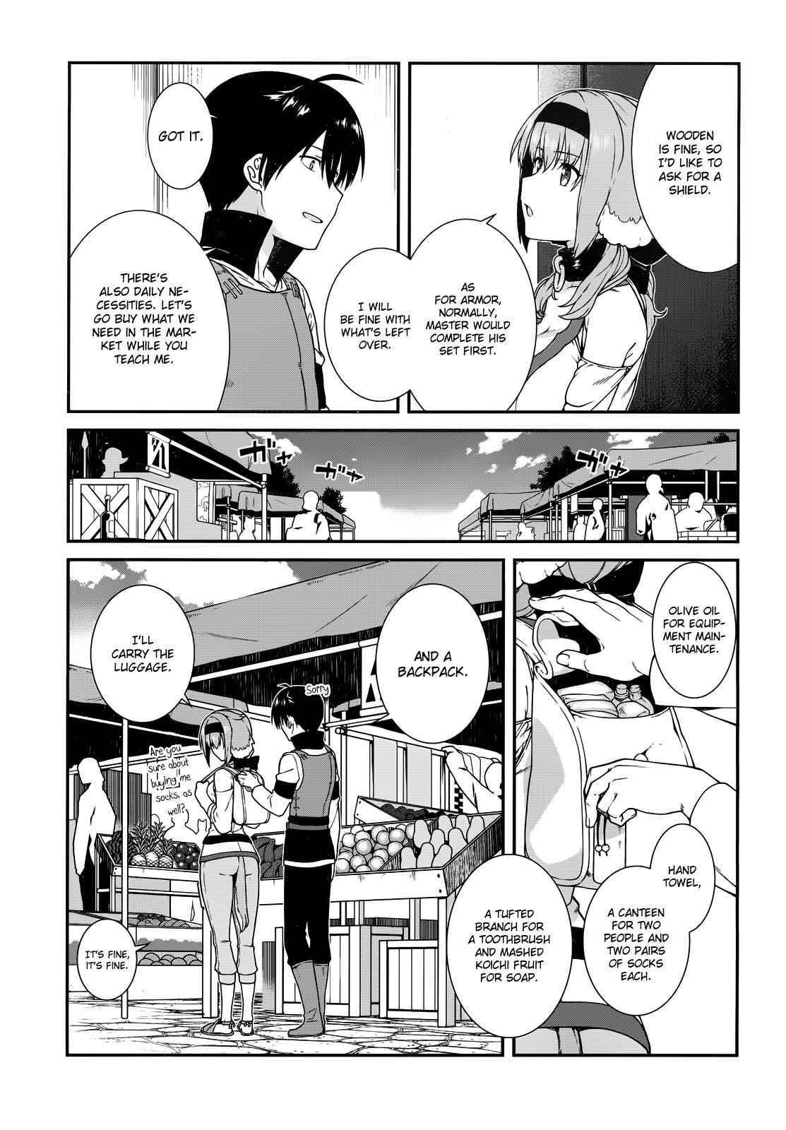 Isekai Meikyuu de Harem o Chap 6.1 - Next Chap 7.1