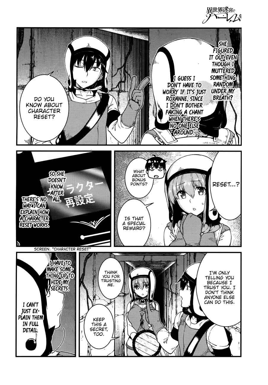Isekai Meikyuu de Harem o Chap 14 - Next Chap 15