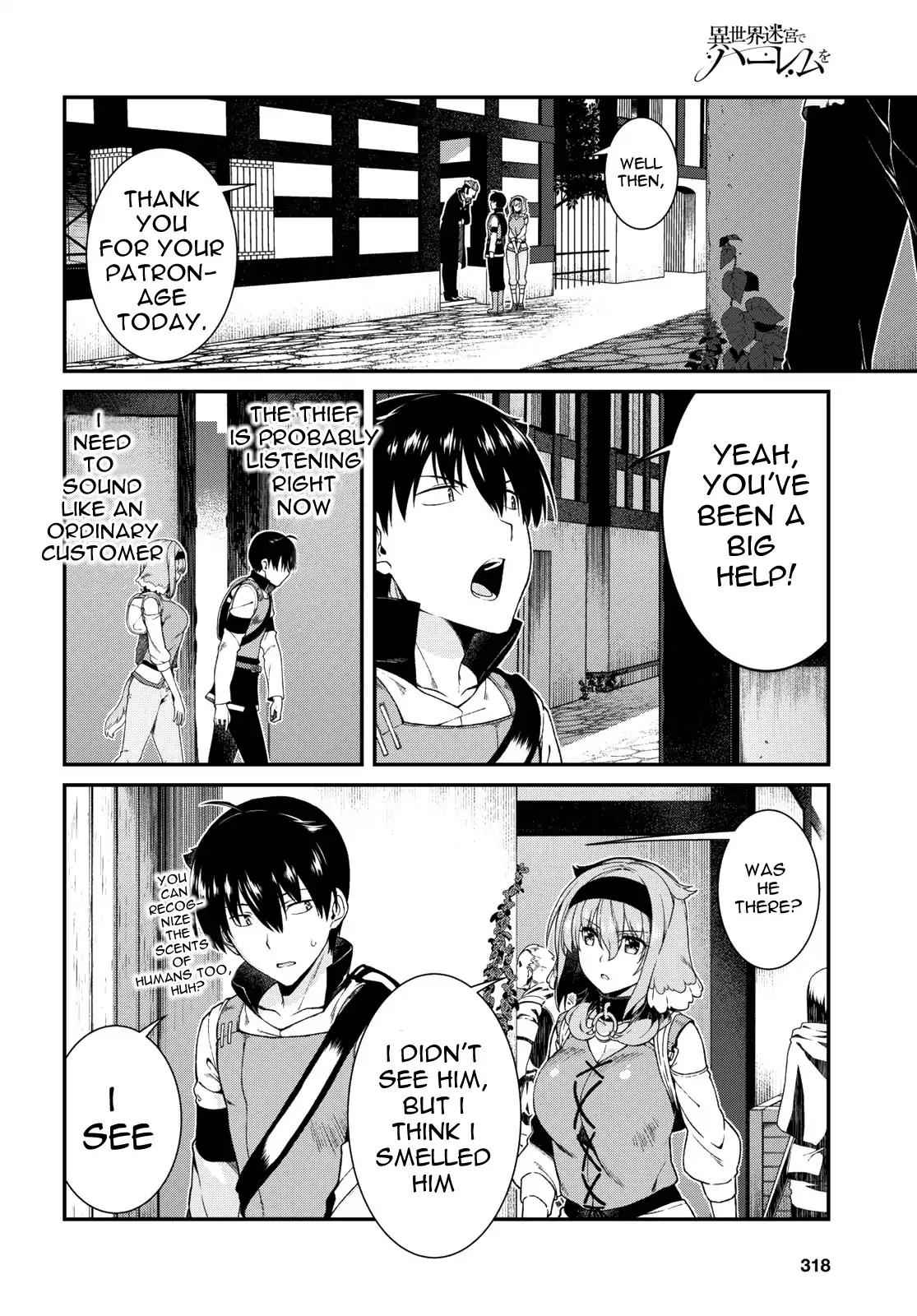 Isekai Meikyuu de Harem o Chap 20 - Next Chap 21