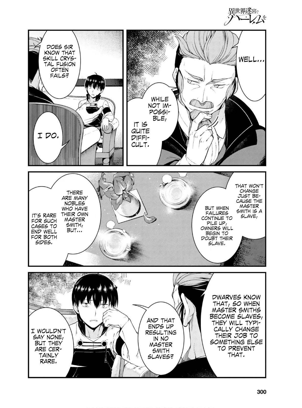 Isekai Meikyuu de Harem o Chap 37 - Next Chap 38