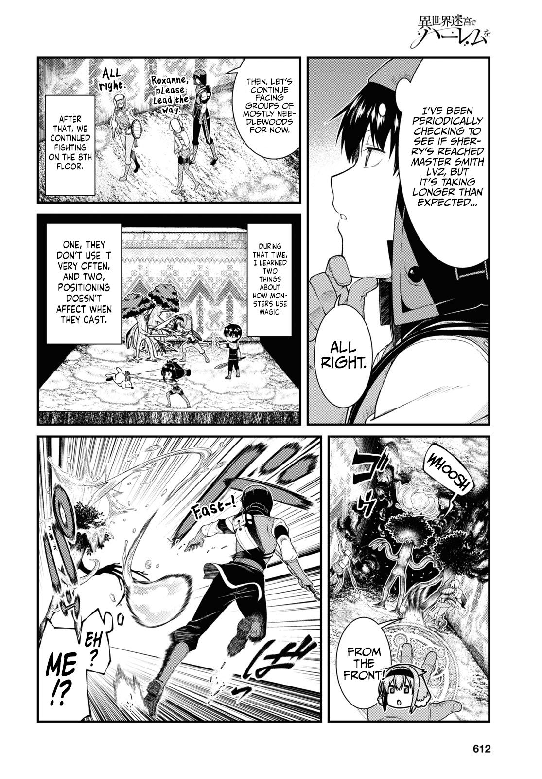Isekai Meikyuu de Harem o Chap 56 - Next Chap 57