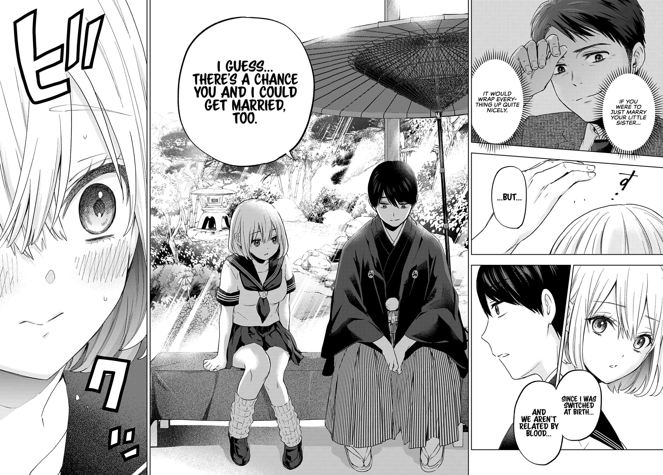 Kakkou no Iinazuke Chap 96 - Next Chap 97