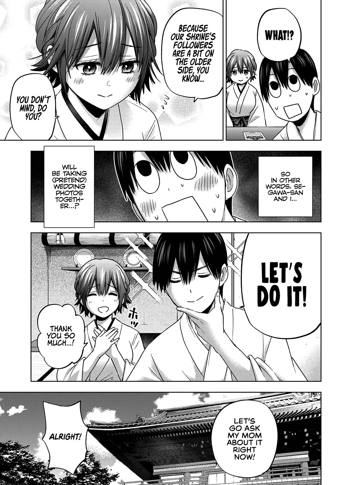 Kakkou no Iinazuke Chap 92 - Next Chap 93