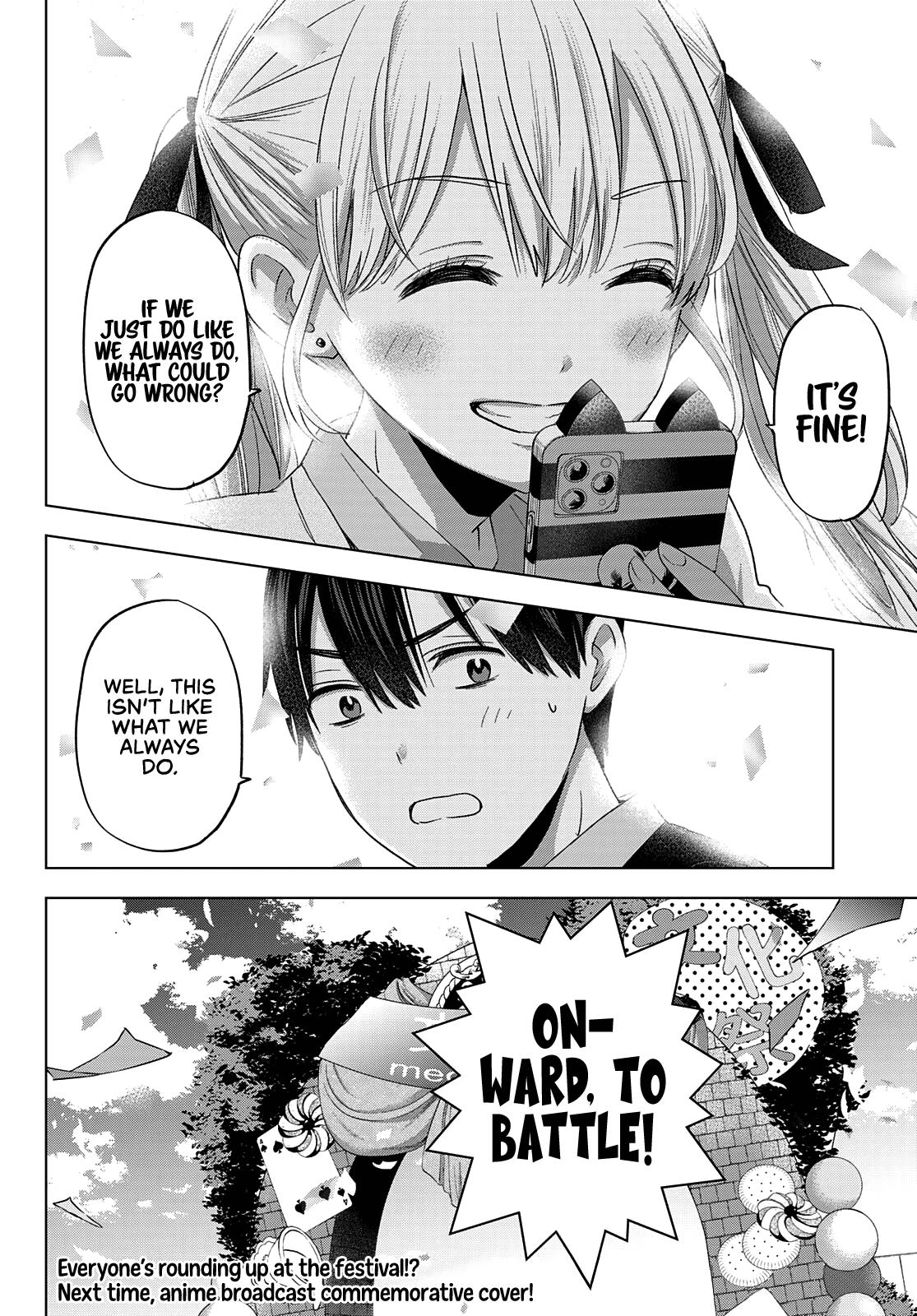 Kakkou no Iinazuke Chap 105 - Next Chap 106