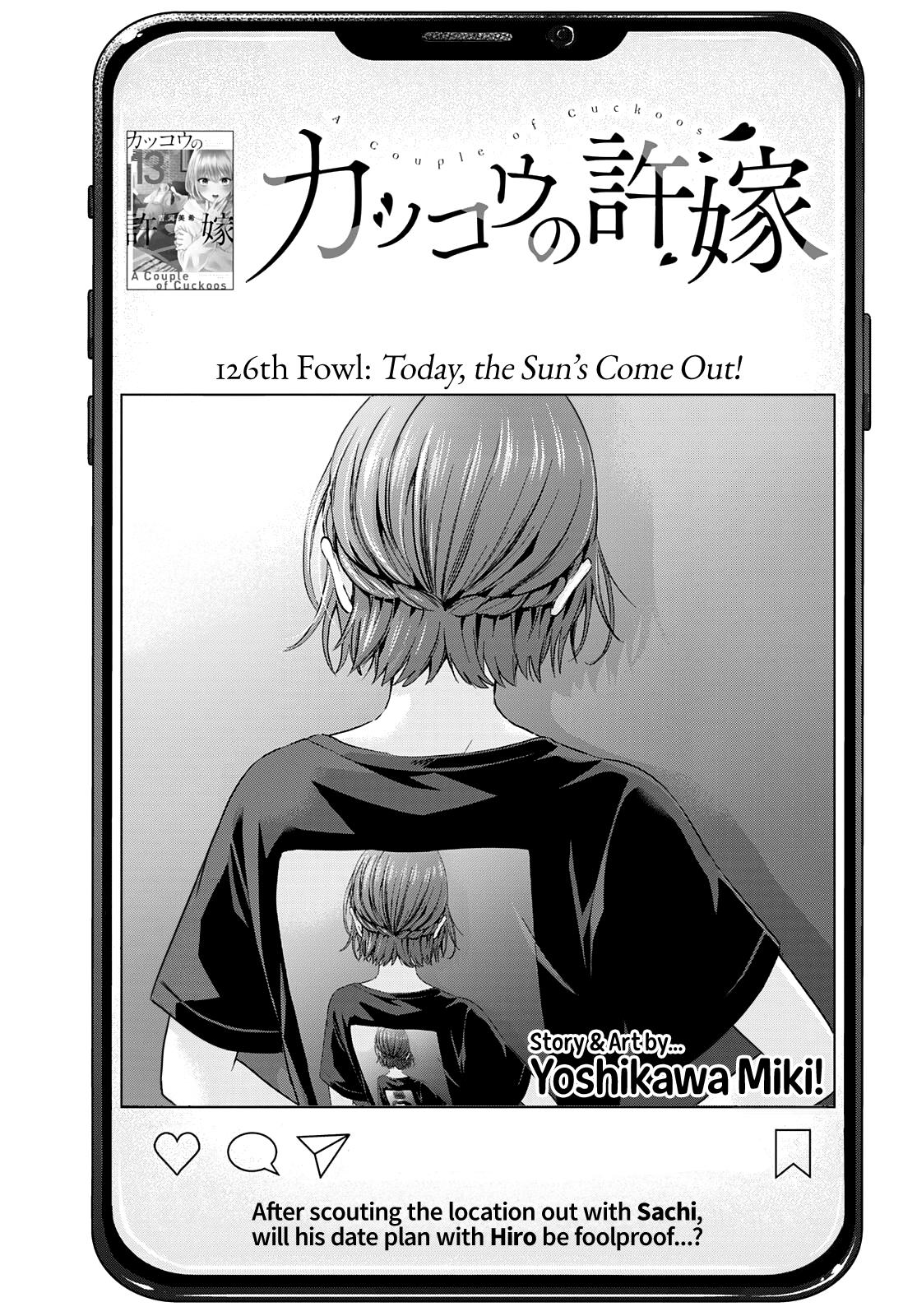 Kakkou no Iinazuke Chap 126 - Next Chap 127