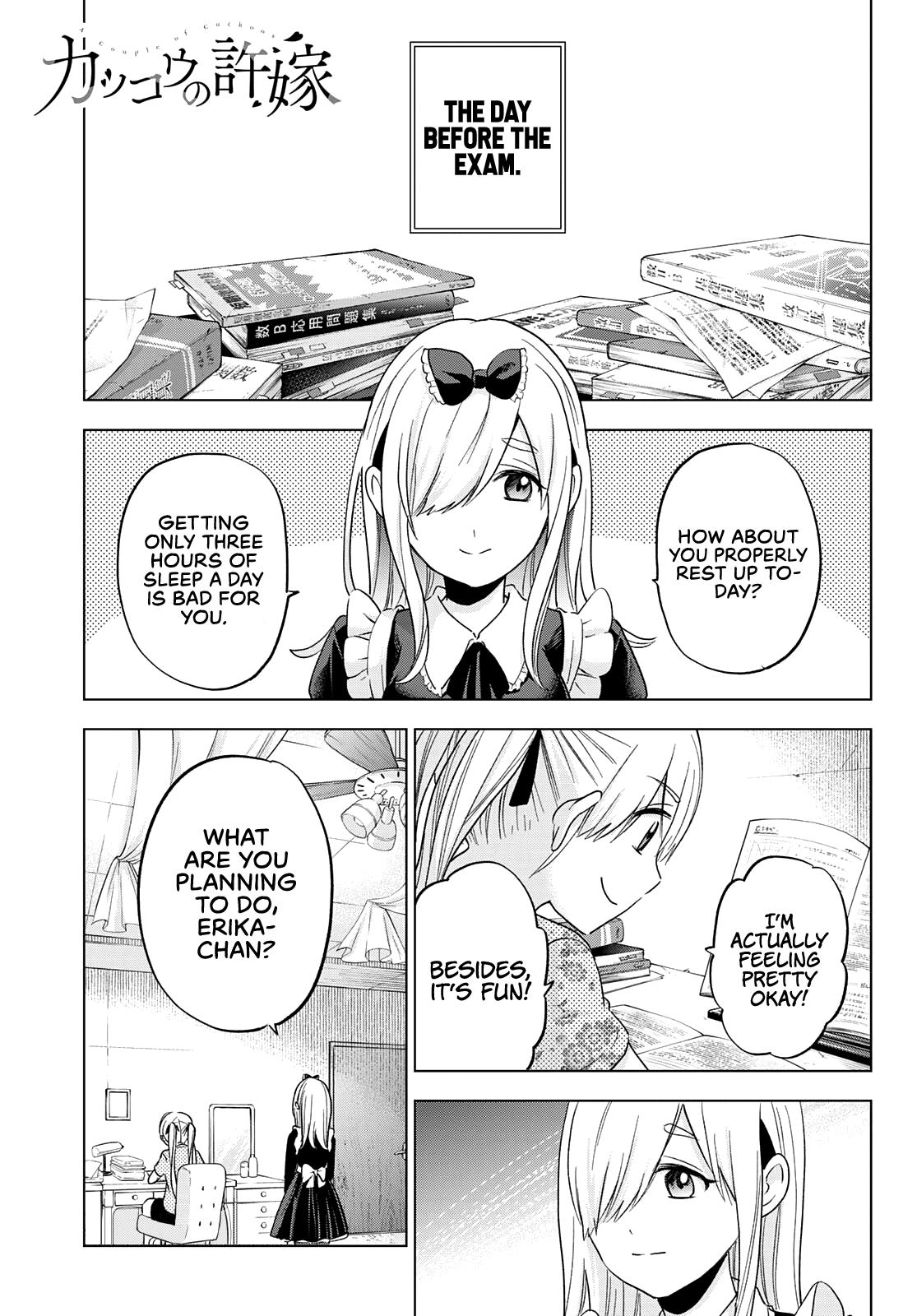 Kakkou no Iinazuke Chap 122 - Next Chap 123