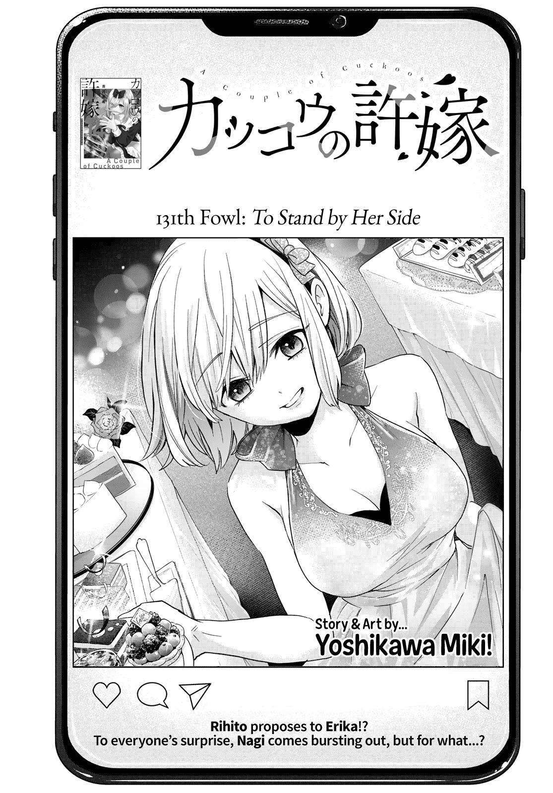 Kakkou no Iinazuke Chap 131 - Next Chap 132