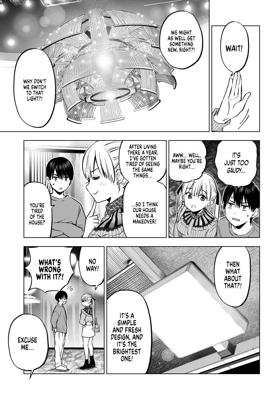 Kakkou no Iinazuke Chap 222 - Next Chap 223