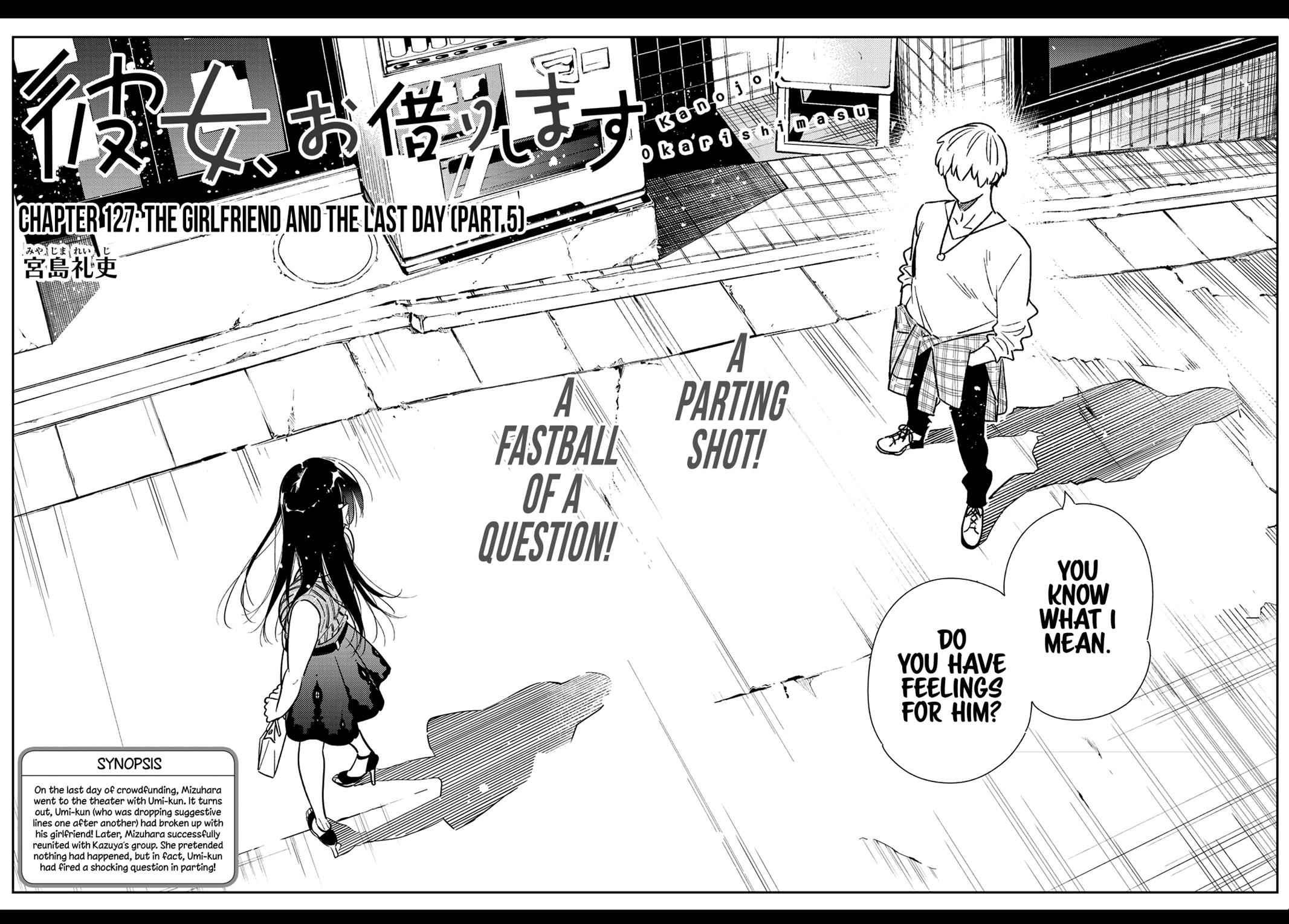 Rent-A-Girlfriend Chap 127 - Next Chap 128