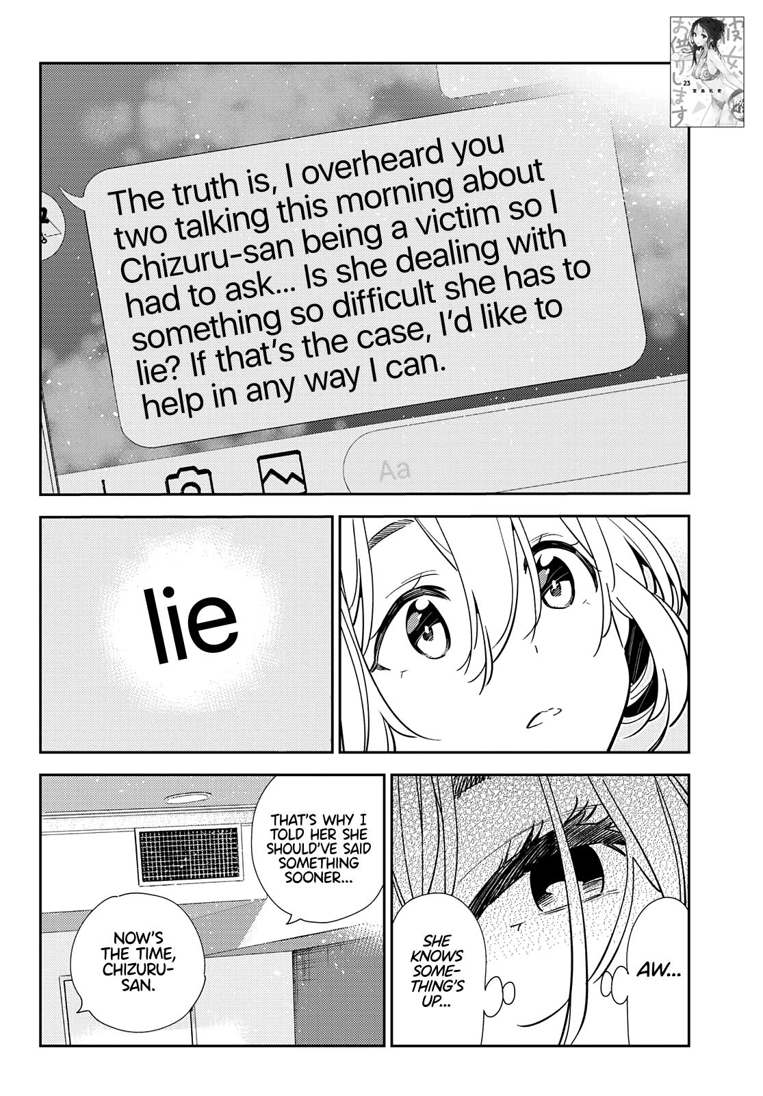 Rent-A-Girlfriend Chap 212 - Next Chap 213