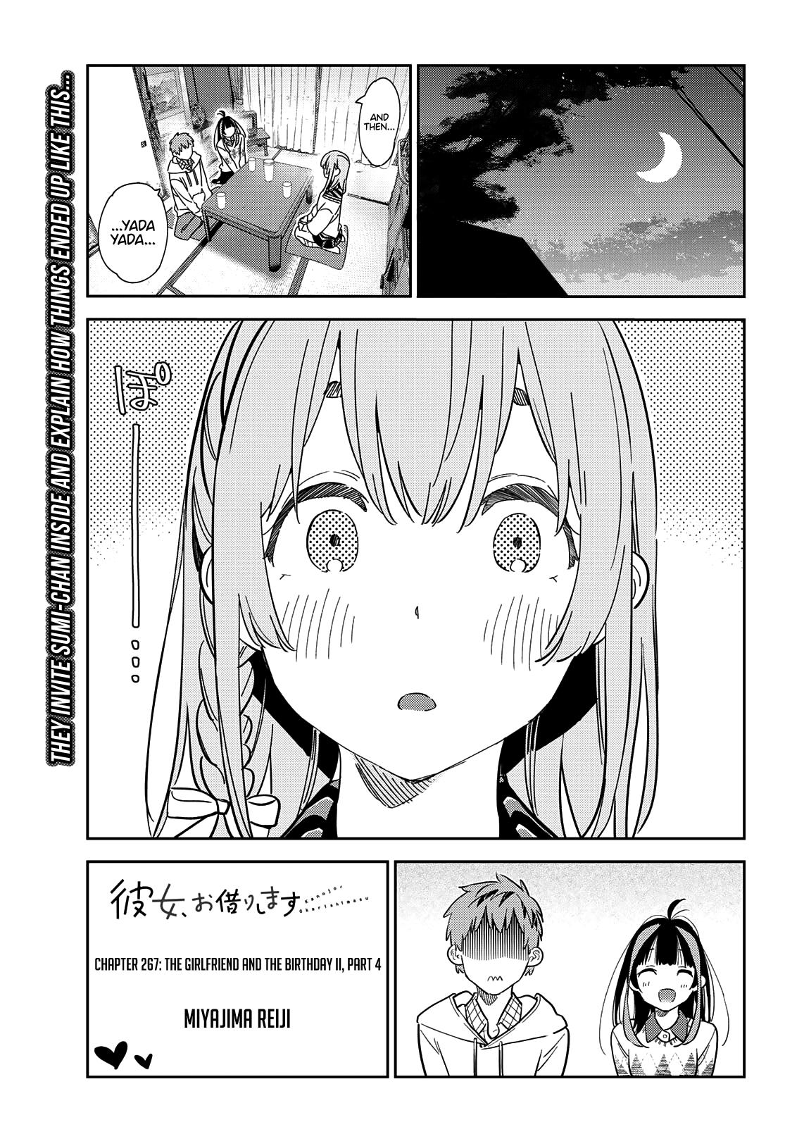 Rent-A-Girlfriend Chap 267 - Next Chap 268