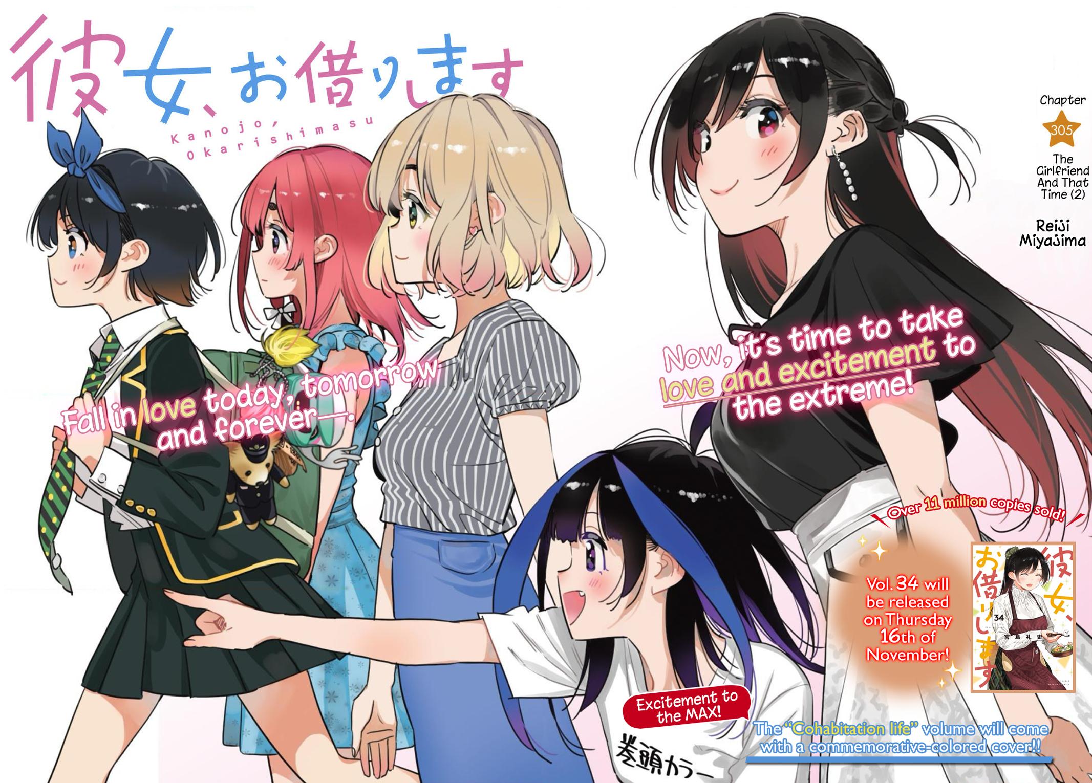 Rent-A-Girlfriend Chap 305 - Next Chap 306