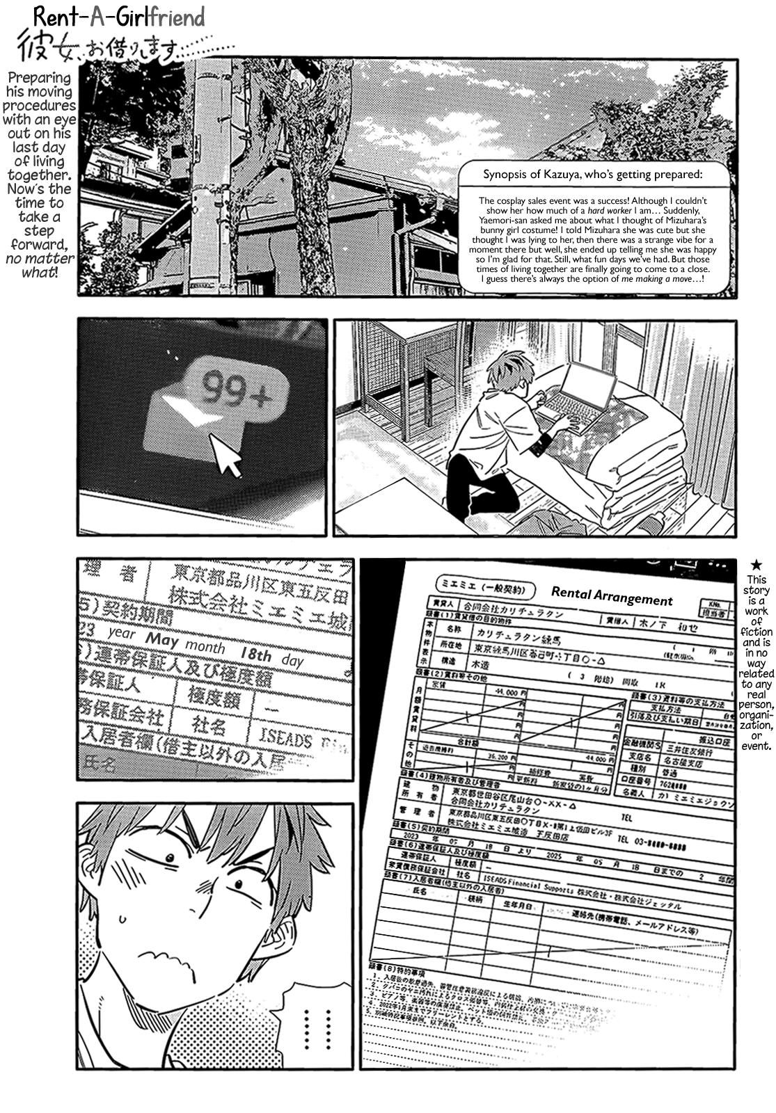 Rent-A-Girlfriend Chap 314 - Next Chap 315
