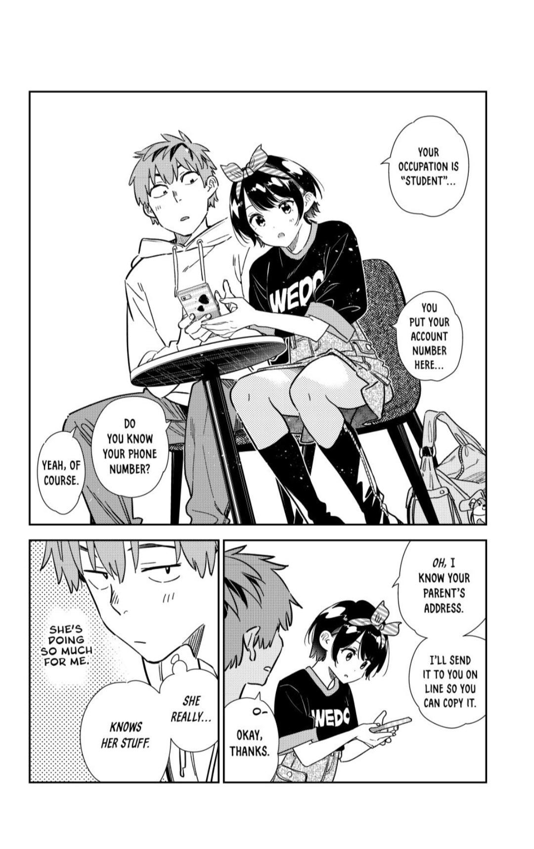 Rent-A-Girlfriend Chap 347 - Next Chap 348