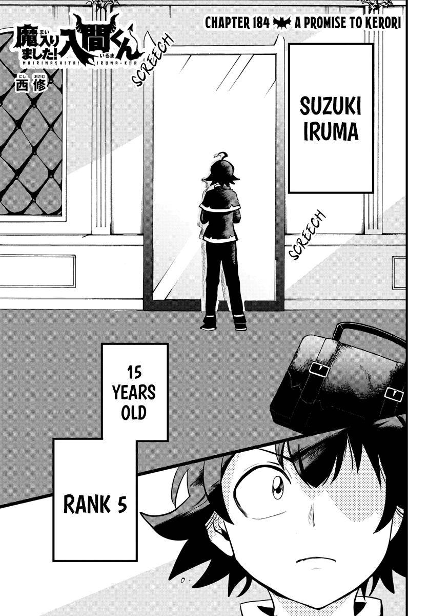 Mairimashita! Iruma-kun Chap 184 - Next Chap 185