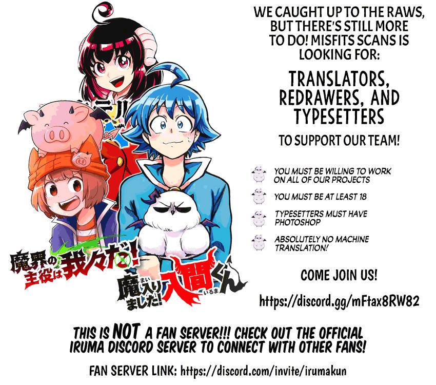 Mairimashita! Iruma-kun Chap 189 - Next Chap 190