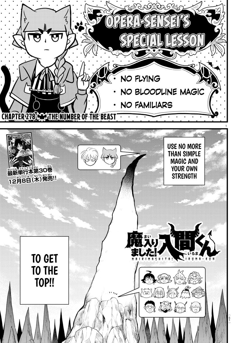 Mairimashita! Iruma-kun Chap 278 - Next Chap 279