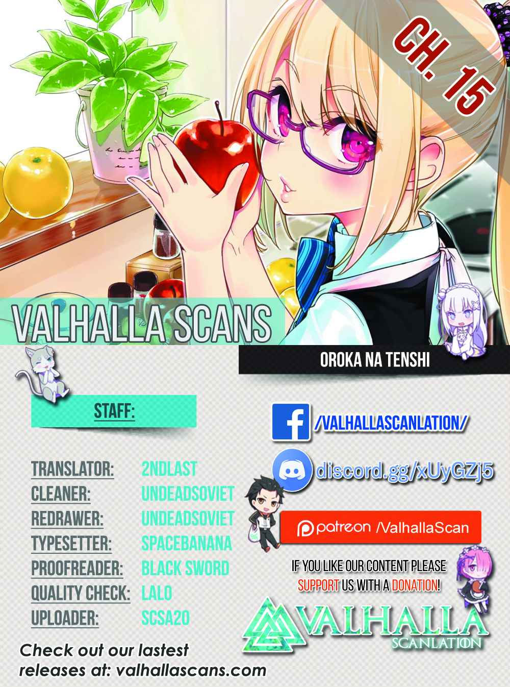 Oroka na Tenshi wa Akuma to Odoru Chap 15 - Next Chap 16
