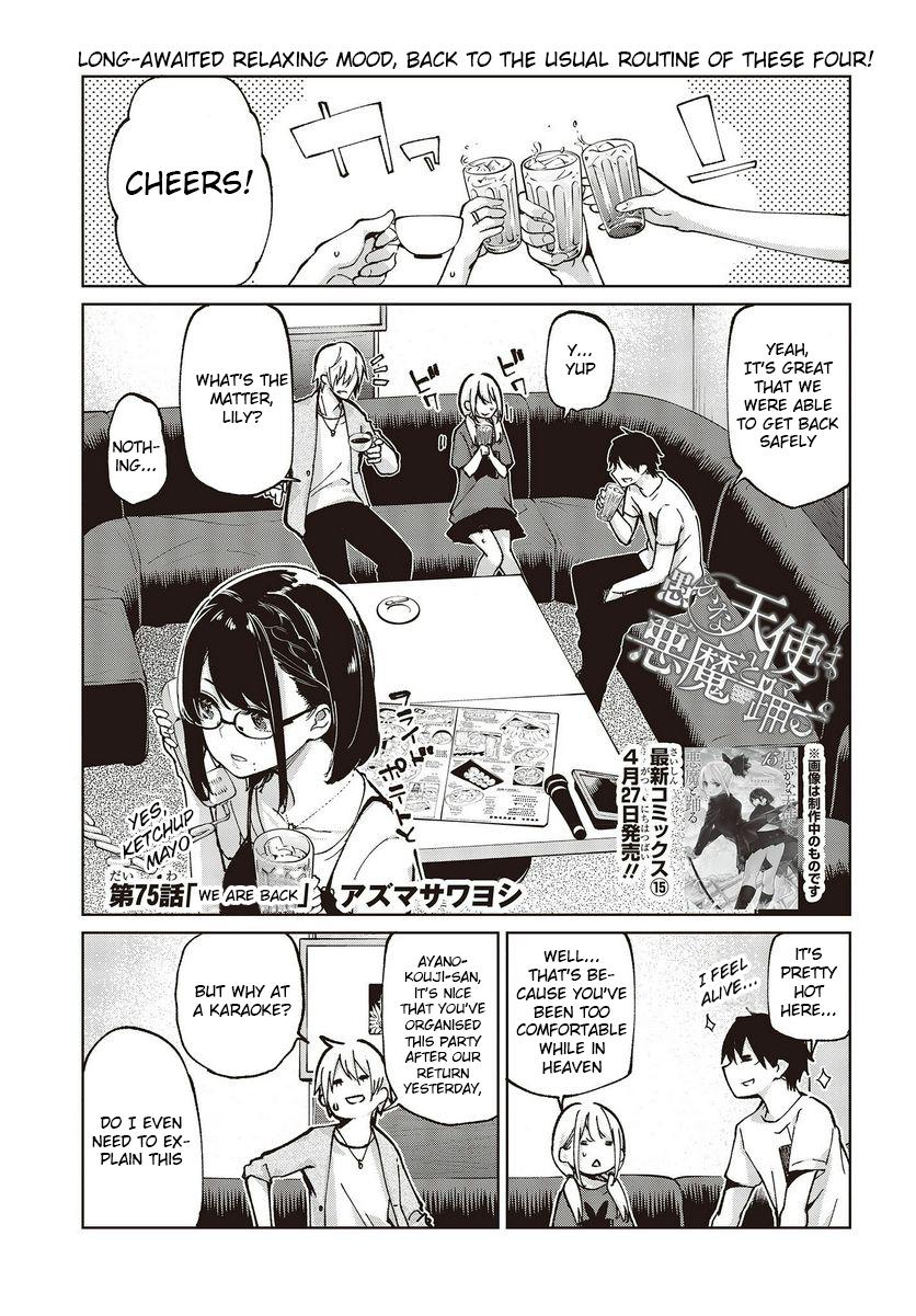 Oroka na Tenshi wa Akuma to Odoru Chap 75 - Next Chap 76