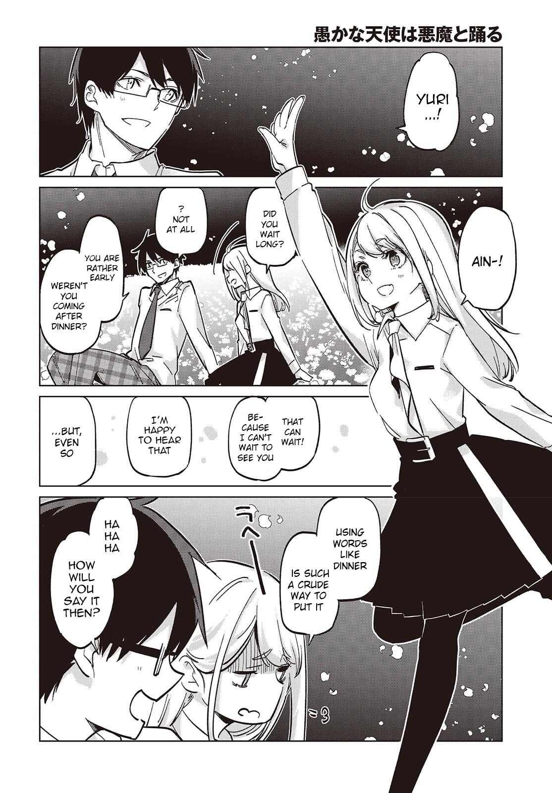 Oroka na Tenshi wa Akuma to Odoru Chap 99 - Next Chap 100