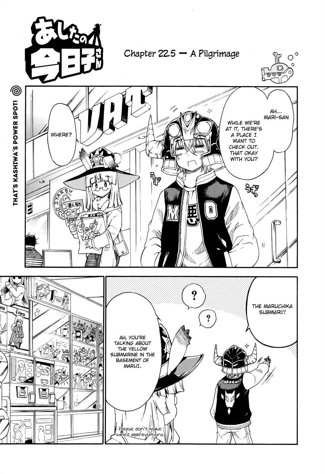 Ashita no Kyouko-san Chap 22 - Next Chap 23