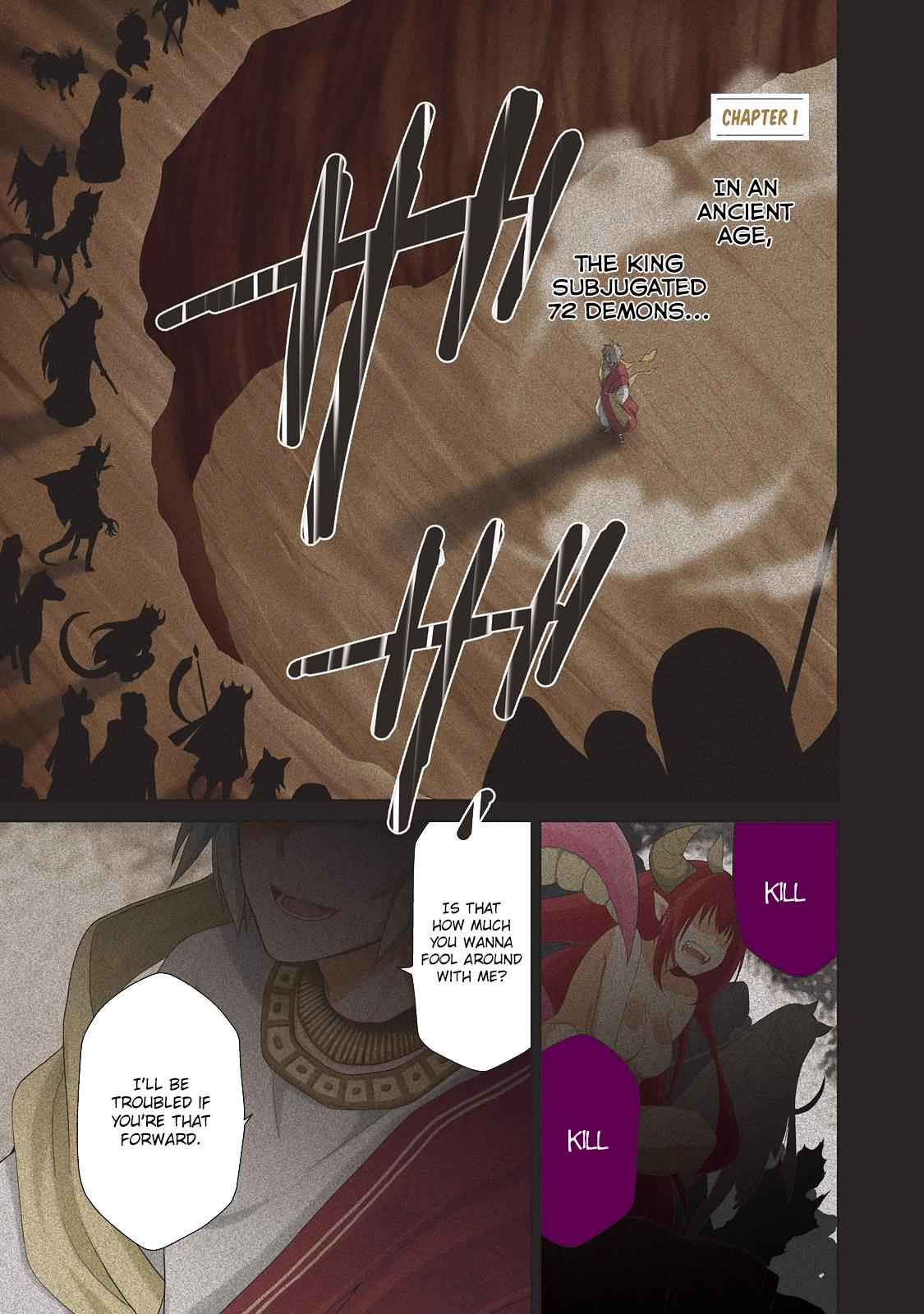 Asmodeus wa Akiramenai Chap 1 - Next Chap 2