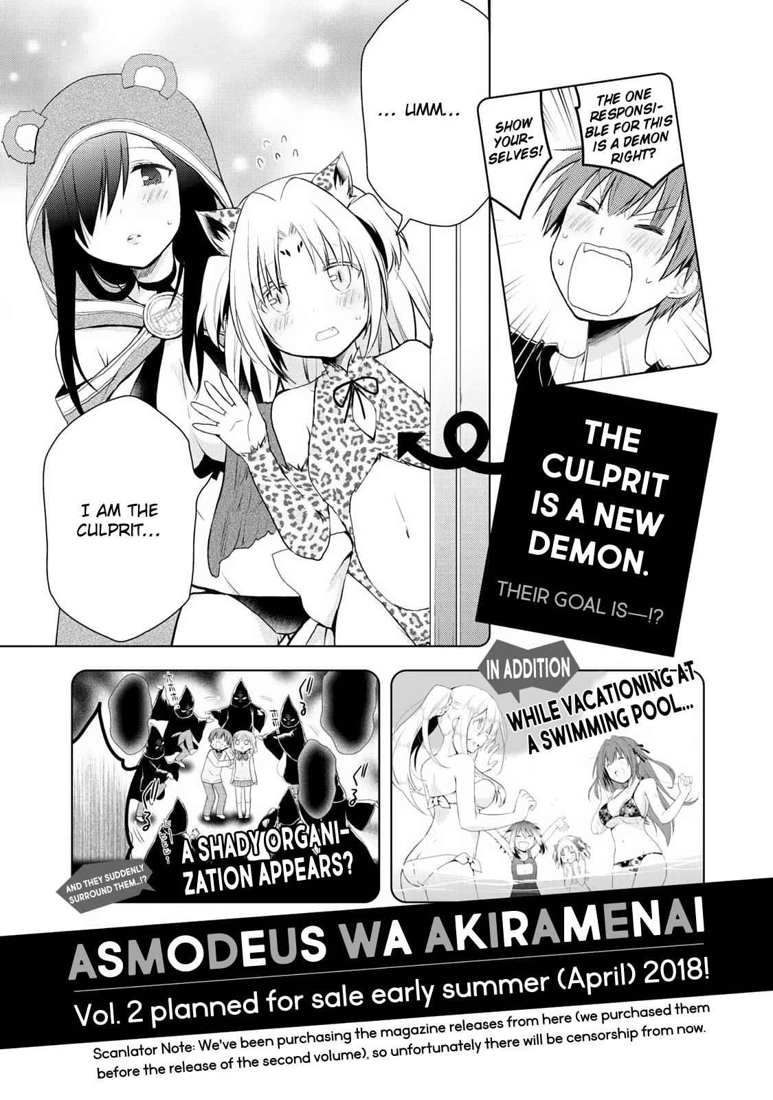 Asmodeus wa Akiramenai Chap 6 - Next Chap 7