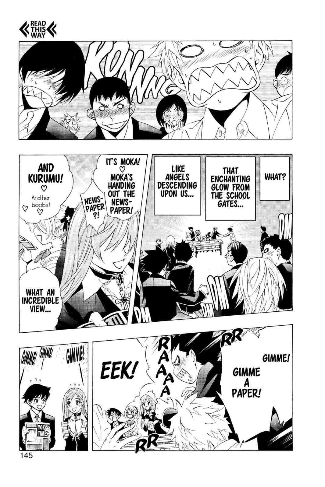 Rosario + Vampire Chap 8 - Next Chap 9