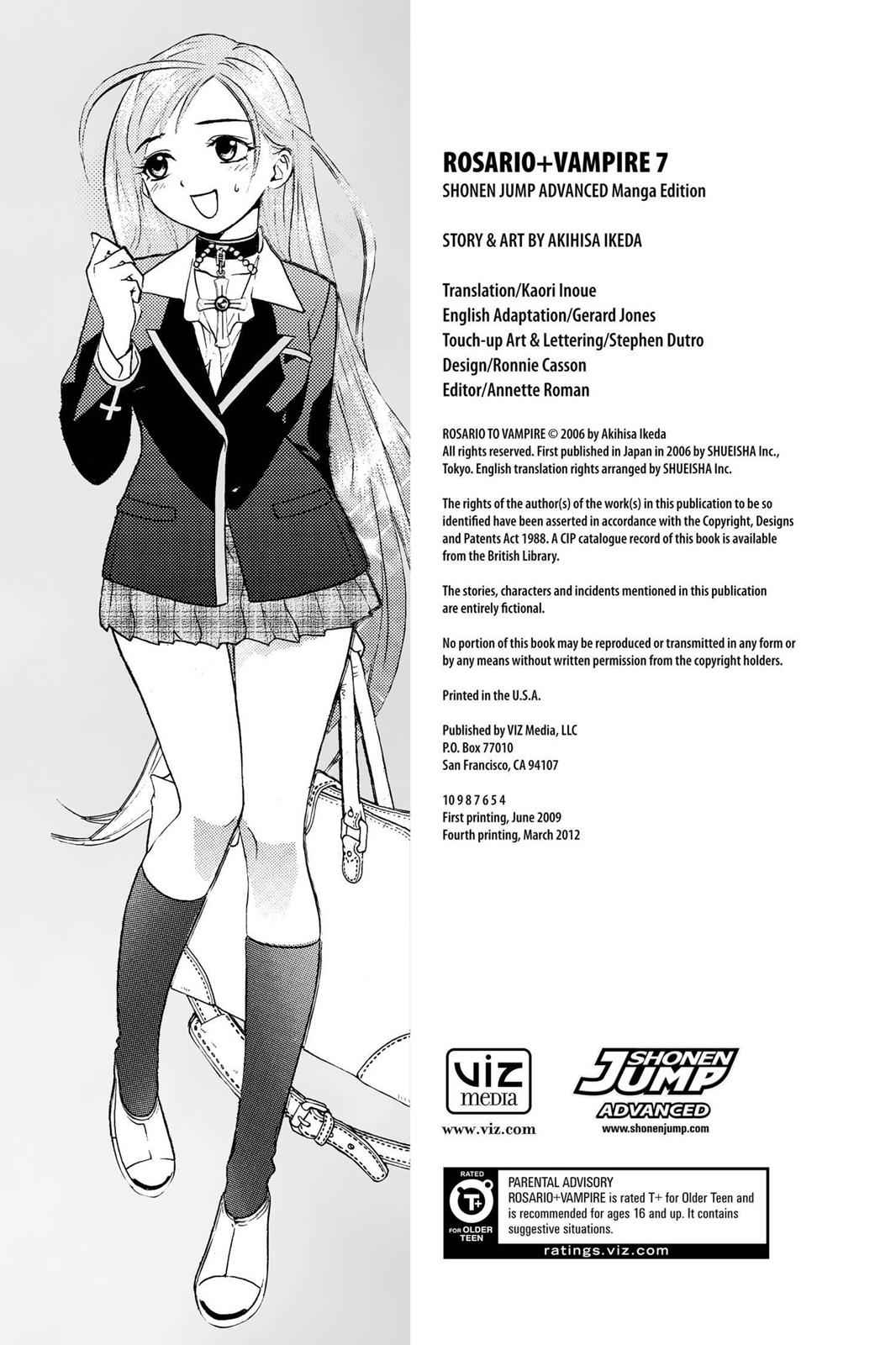 Rosario + Vampire Chap 25 - Next Chap 26